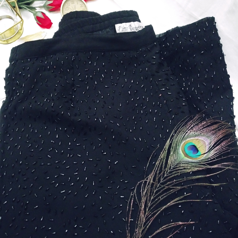*RARE* Elite Designs Beaded Pants